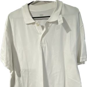 Men’s Old Navy White Polo